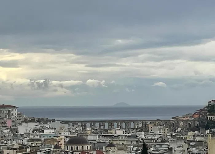 George & Nia - With Panoramic Terrace View * Kavala